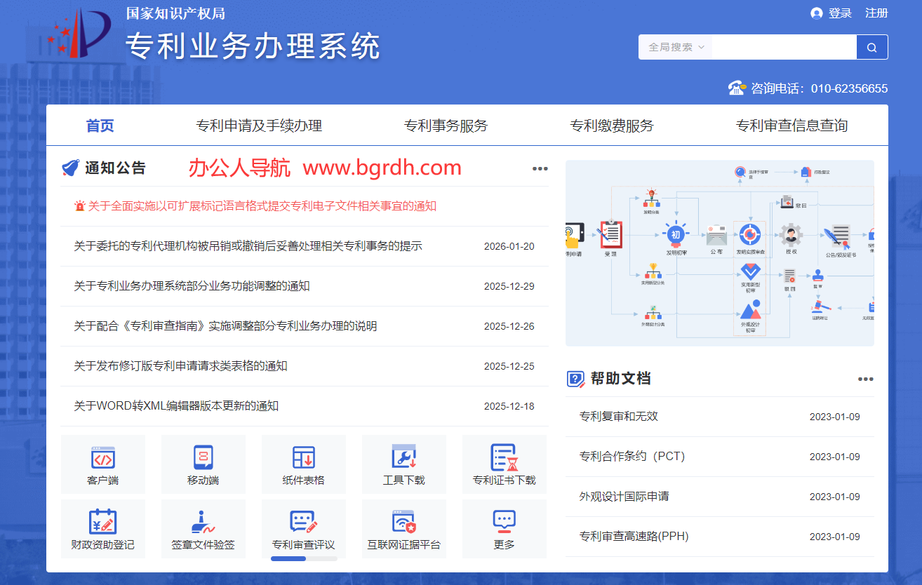 专利业务办理系统插图
