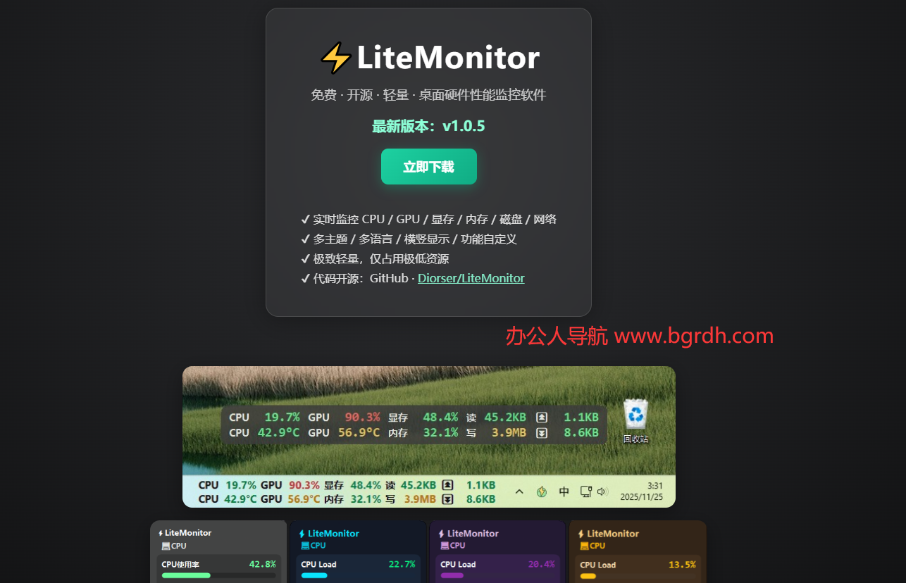 LiteMonitor插图